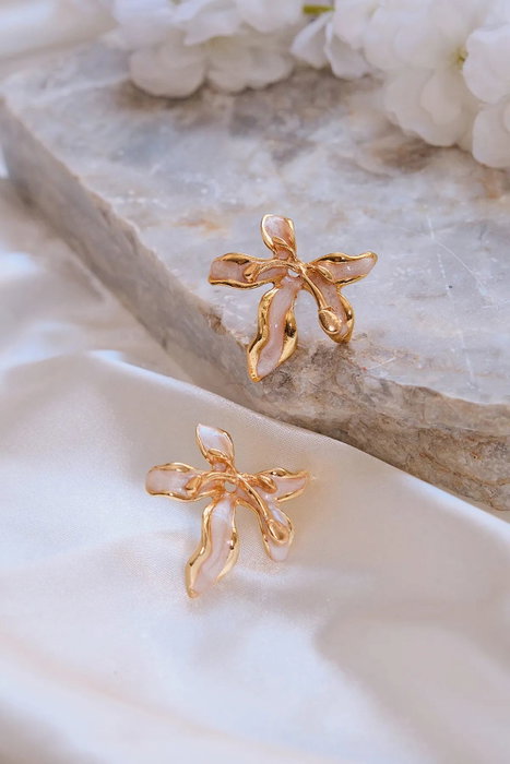 Heliophilia Silver Pendientes de Latón Dorados con Circonio Heliophilia Silver Pendientes de Latón Dorados con Circonio